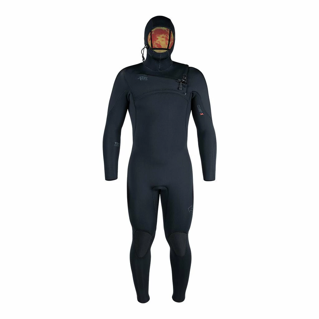 Xcel Comp-X Men's 4.5/3.5mm Hooded Wetsuit - FA23 3 Xcel Comp-X Men's 4.5/3.5mm Hooded Wetsuit - FA23