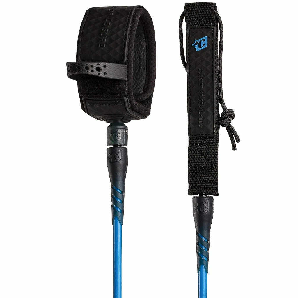 Creatures 9' Reliance Longboard Ankle Leash - Royal Blue/Black 4 Creatures 9' Reliance Longboard Ankle Leash - Royal Blue/Black - Image 2