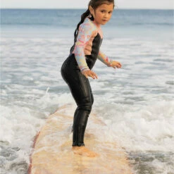 Roxy Prologue Girls 4/3mm Back Zip Wetsuit - Tanager/Floral -Surfing Equipment Sales 2024 0002 erlw103009 roxy l bjd5 bck9