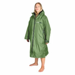 Dryrobe® Advanced Long Sleeve Changing Robe - Dark Green/Black -Surfing Equipment Sales 2024 0004 forest green black medium side 2024x2024 bc67c2ca cb6b 4b13 b1c6 739108937426