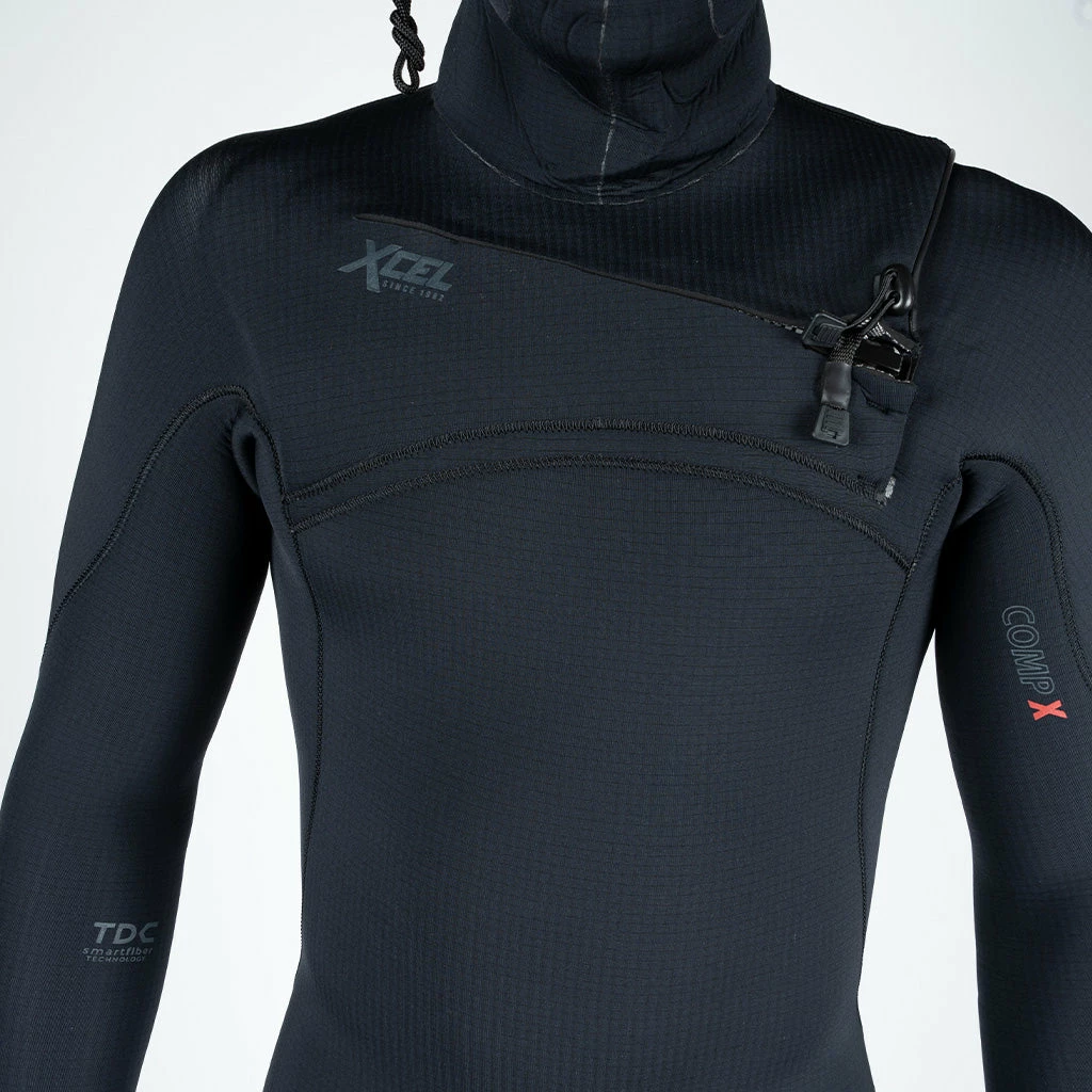 Xcel Comp-X Men's 4.5/3.5mm Hooded Wetsuit - FA23 9 Xcel Comp-X Men's 4.5/3.5mm Hooded Wetsuit - FA23 - Image 7
