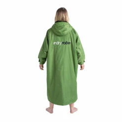 Dryrobe® Advanced Long Sleeve Changing Robe - Dark Green/Black -Surfing Equipment Sales 2024 0005 S foreset green back 2024x2024 0522c5e3 ba56 4dbd 9b01 ff115fbbb5c3