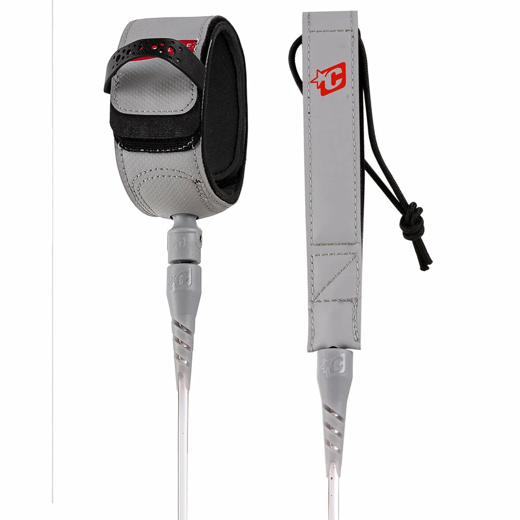 Creatures 6' Superlite Lite Leash - White Speckle Cement 3 Creatures 6' Superlite Lite Leash - White Speckle Cement