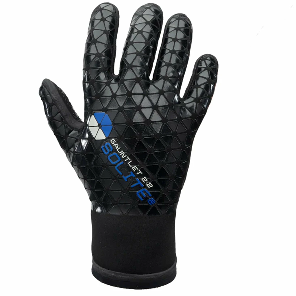 Solite Gloves 2:2mm Gauntlet 5 Finger - 2023/Black 3 Solite Gloves 2:2mm Gauntlet 5 Finger - 2023/Black