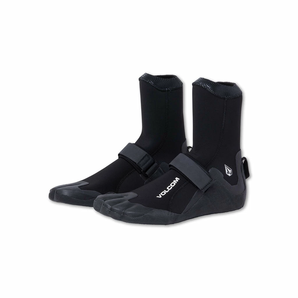 Volcom 3mm Split Toe Wetsuit Boot - Black 4 Volcom 3mm Split Toe Wetsuit Boot - Black - Image 2