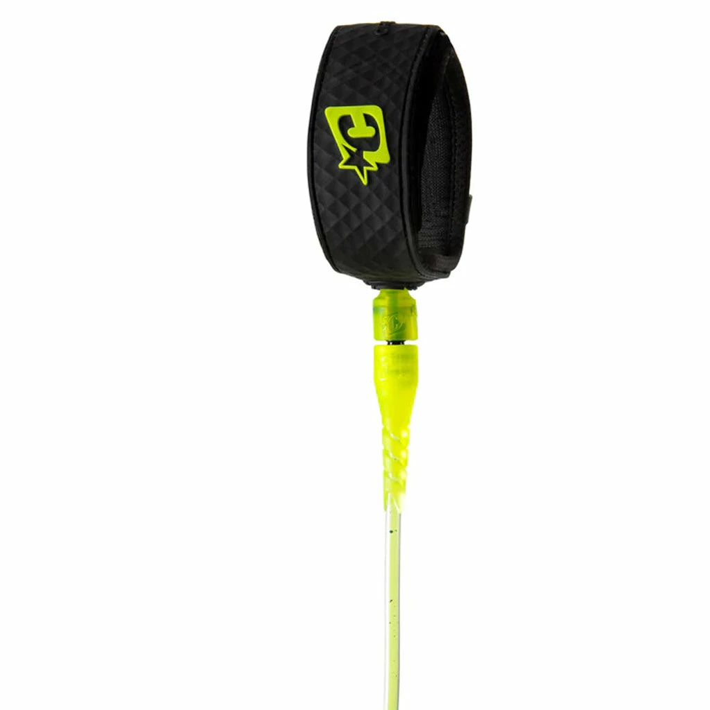 Creatures 6' Reliance Comp Leash - Lime Speckle Black 3 Creatures 6' Reliance Comp Leash - Lime Speckle Black - Image 2