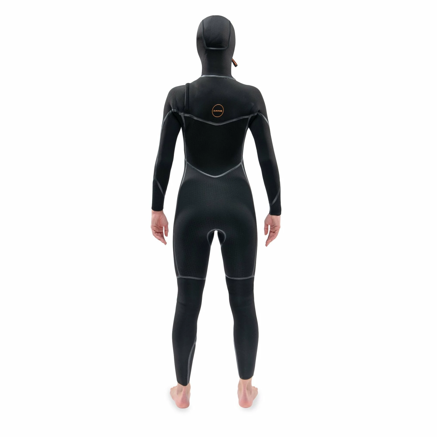 Dakine Womens Cyclone 5/4mm Zip Free Hooded Wetsuit - Black 6 Dakine Womens Cyclone 5/4mm Zip Free Hooded Wetsuit - Black - Image 4