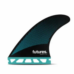 Futures Fins - R4 HC Legacy Series Tri Fins - Teal/Black