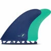 Futures Fins - Akila Aipa Fiberglass Twin Fin Set - Dark Purple/Mint -Surfing Equipment Sales 2024 Futures Fins 0014 akila