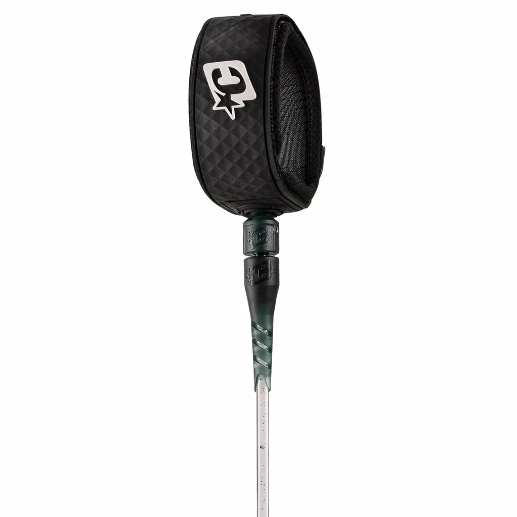 Creatures 7' Reliance Pro Leash - White Speckle/Black 3 Creatures 7' Reliance Pro Leash - White Speckle/Black