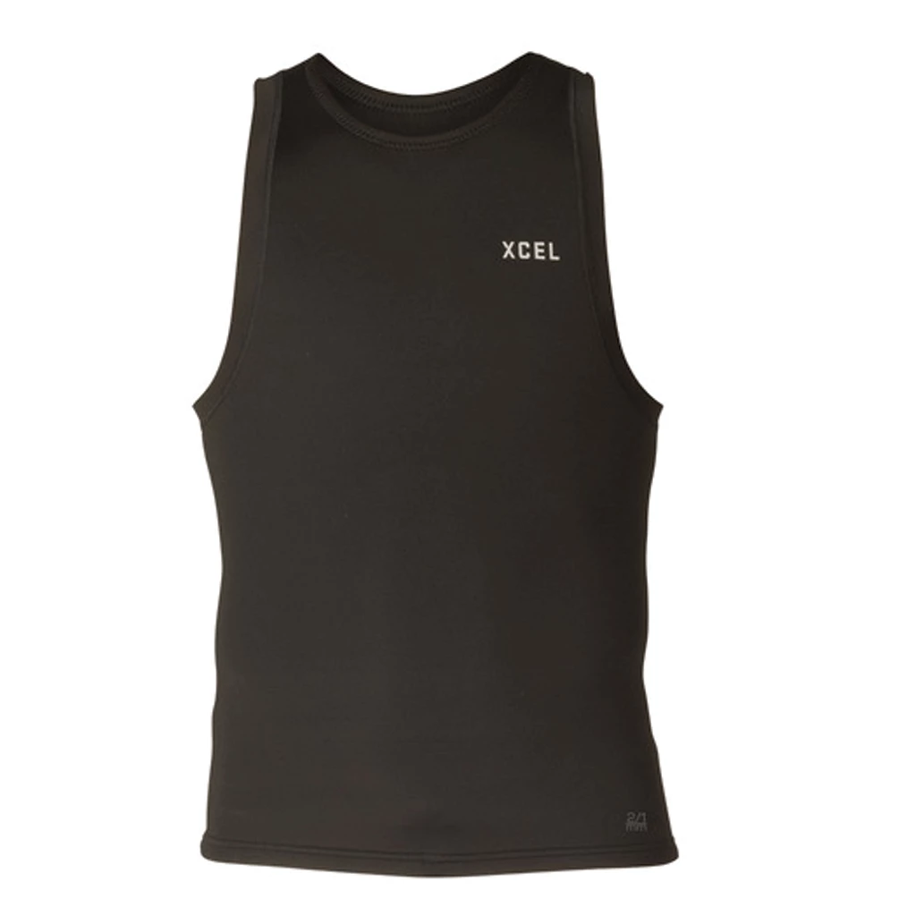 Xcel Axis Mens 2/1mm Pullover Neoprene Vest - Black 3 Xcel Axis Mens 2/1mm Pullover Neoprene Vest - Black