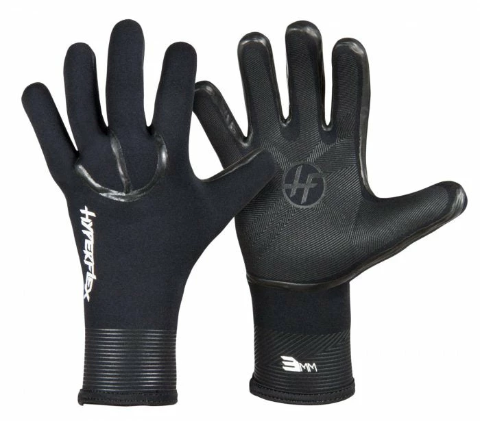 Hyperflex Pro Series 3mm Five Finger Glove - Black 3 Hyperflex Pro Series 3mm Five Finger Glove - Black