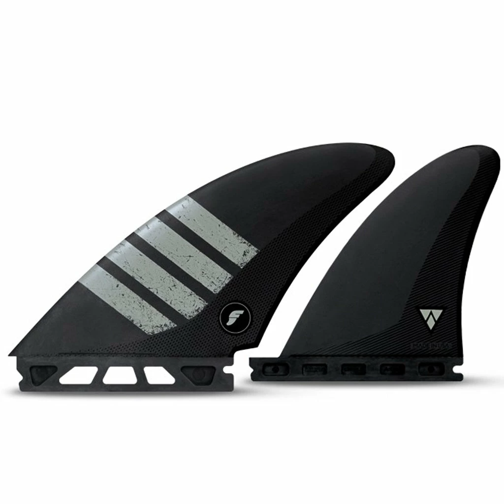 Futures Fins - Alpha Controller Quad - Carbon/Grey 3 Futures Fins - Alpha Controller Quad - Carbon/Grey
