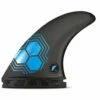 Futures Fins - Al Merrick Alpha Series AM1 Thruster Fin Set - Carbon/Blue -Surfing Equipment Sales 2024 am1 alpha series surfboard fin