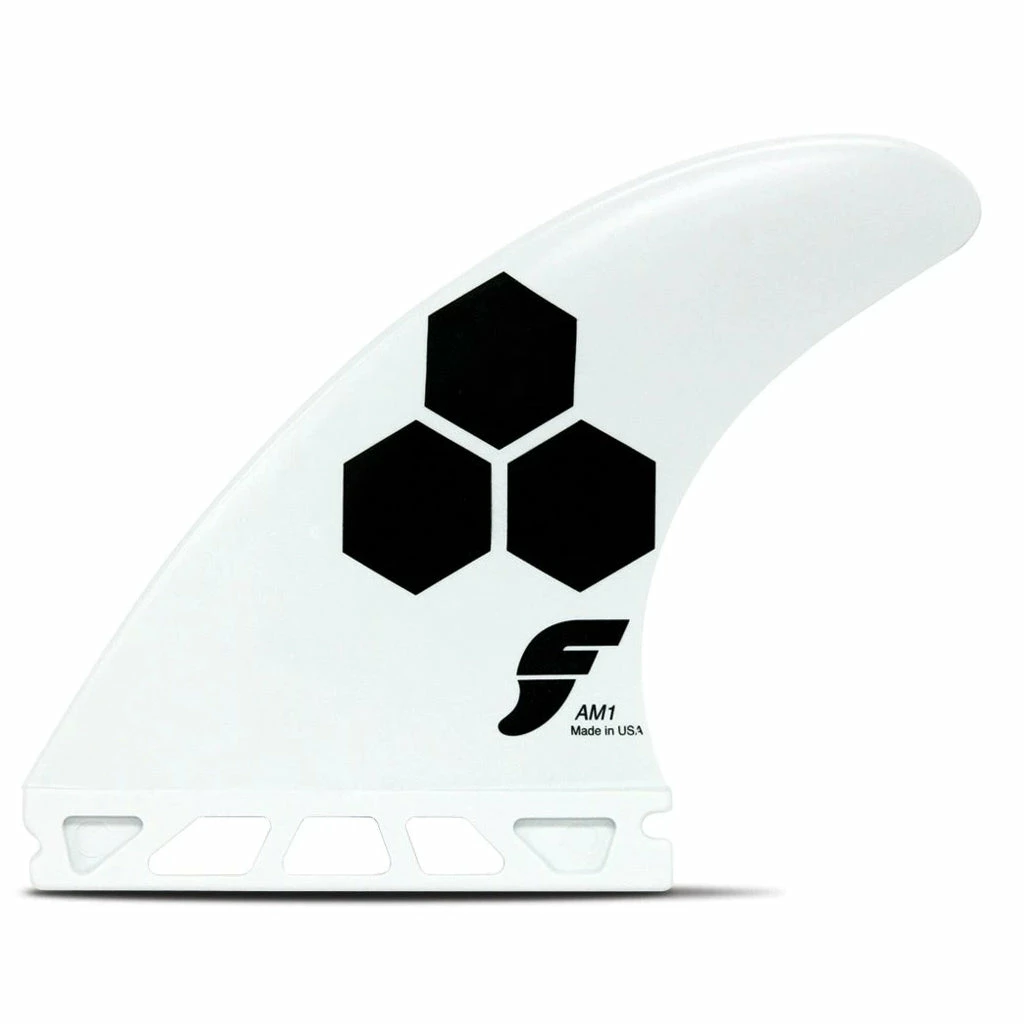 Futures Fins - AM1 Thermotech Thruster Set - White 3 Futures Fins - AM1 Thermotech Thruster Set - White