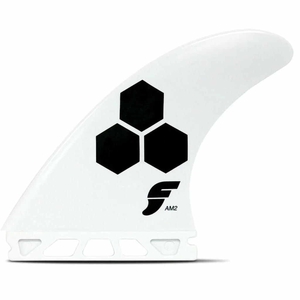 Futures Fins - AM2 Thermotech Thruster Set - White 3 Futures Fins - AM2 Thermotech Thruster Set - White