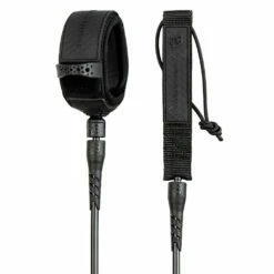 Creatures 9' Longboard Ankle Leash - Black/Black