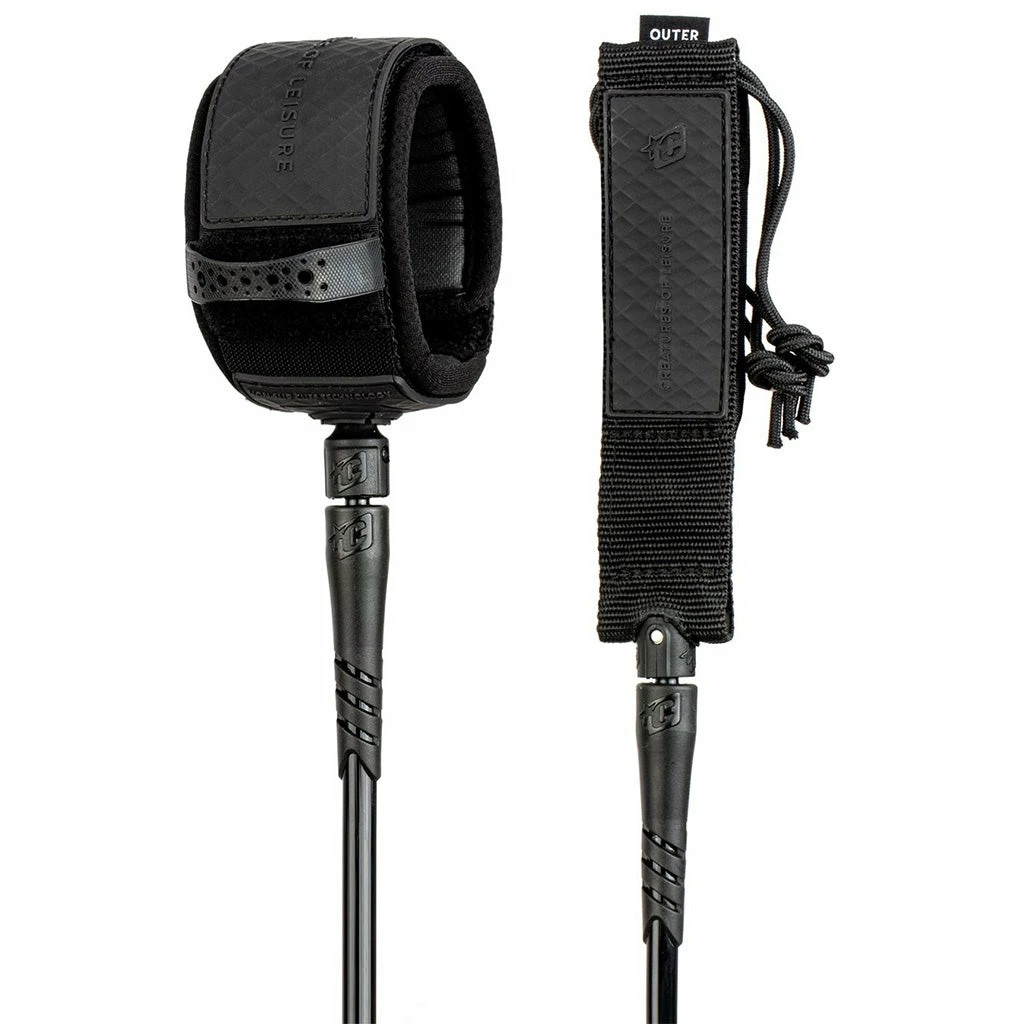 Creatures 10' Outer Reef Leash - Black/Black 3 Creatures 10' Outer Reef Leash - Black/Black