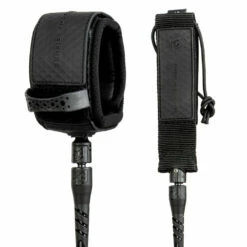 Creatures 9' Reliance Longboard Ankle Leash - Black/Black