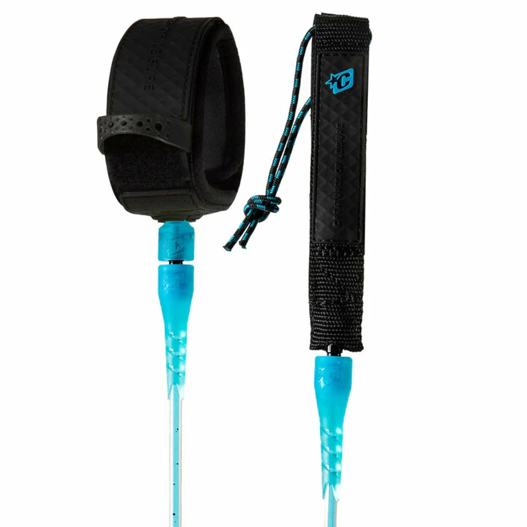 Creatures 6' Reliance Pro Leash - Cyan Speckle Black 3 Creatures 6' Reliance Pro Leash - Cyan Speckle Black