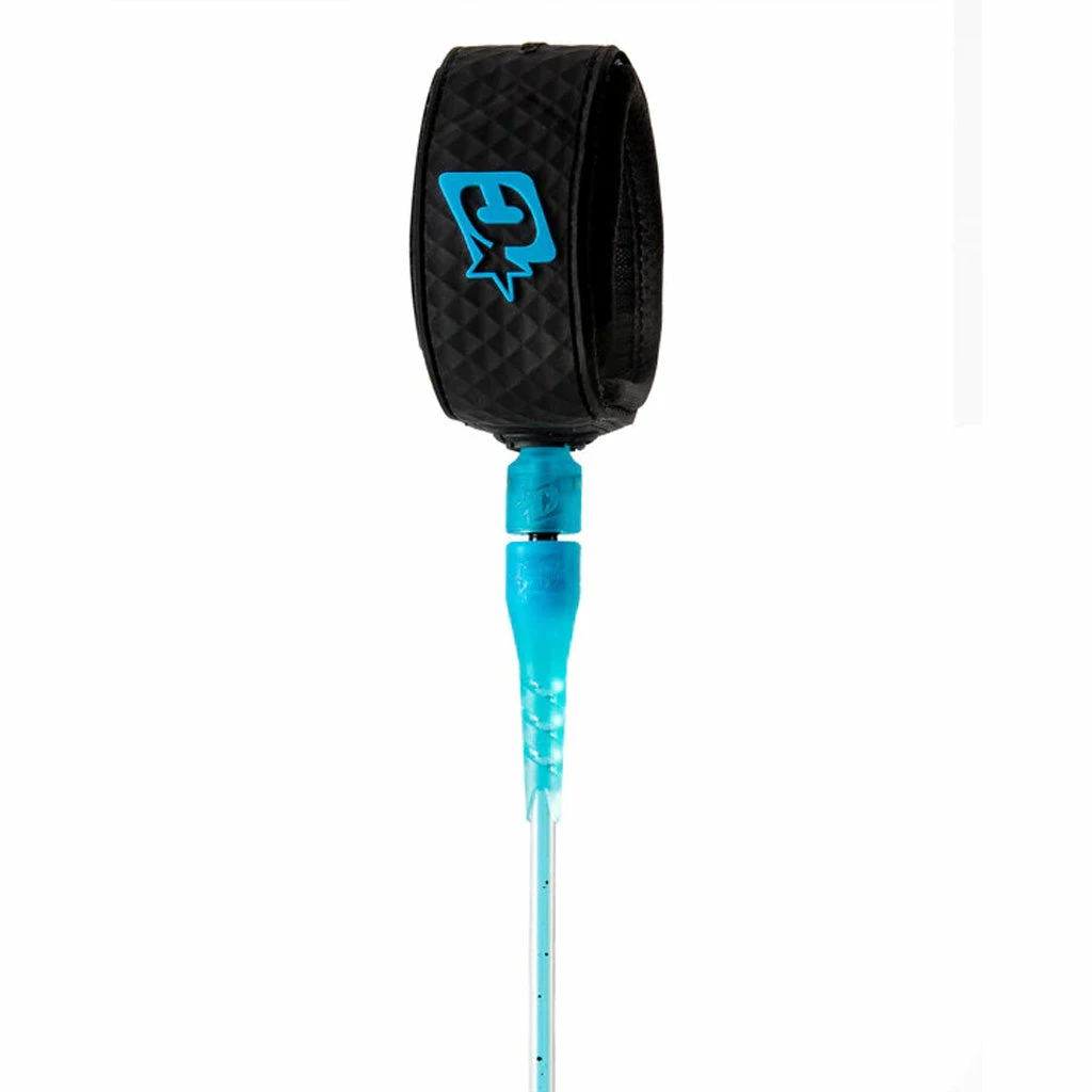 Creatures 6' Reliance Pro Leash - Cyan Speckle Black 4 Creatures 6' Reliance Pro Leash - Cyan Speckle Black - Image 2