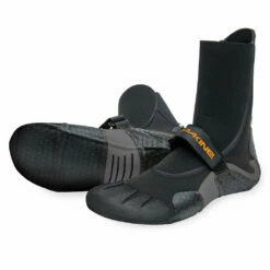 Dakine Unisex Cyclone 7/5mm Round Toe Wetsuit Boot - Black