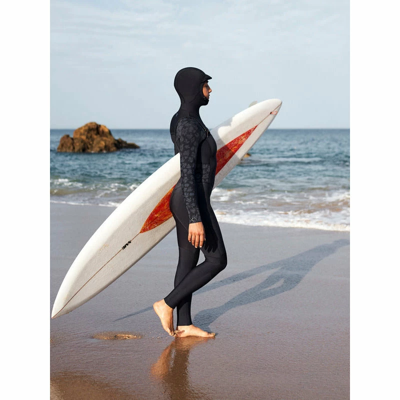 Roxy Swell Womens 5/4/3mm Hooded Wetsuit - Black 6 Roxy Swell Womens 5/4/3mm Hooded Wetsuit - Black - Image 4