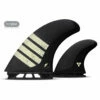 Futures Fins - FT1 Twin + 1 Alpha Series - Carbon/Tan -Surfing Equipment Sales 2024 ft1 twin