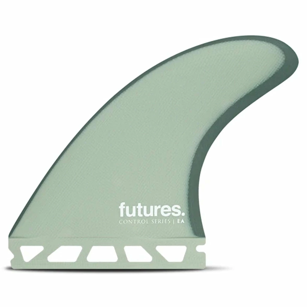 Futures Fins - EA Control Series Fiberglass Medium Thruster Fins - Agua 3 Futures Fins - EA Control Series Fiberglass Medium Thruster Fins - Agua