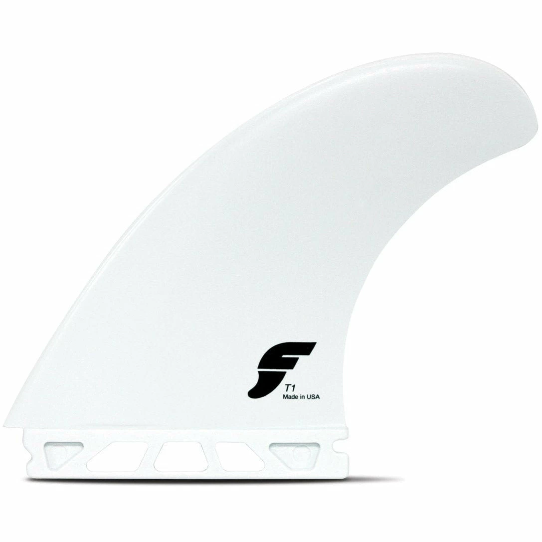 Futures Fins - FT1 Thermotech Packaged Twin+1 Fin Set - White 2 Futures Fins - FT1 Thermotech Packaged Twin+1 Fin Set - White