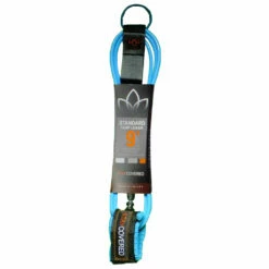 Stay Covered Standard Calf Surf Leash - 9' X 1/4" -Surfing Equipment Sales 2024 standard leash cyanblue 9 6aeeb8fb dc16 4f34 bebe ada35f2d34de
