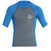 Xcel Youth Premium Stretch S/S UV Rashguard - Gunmetal/Sea Blue -Surfing Equipment Sales 2024 xcel 0009 KLC40519 GMB