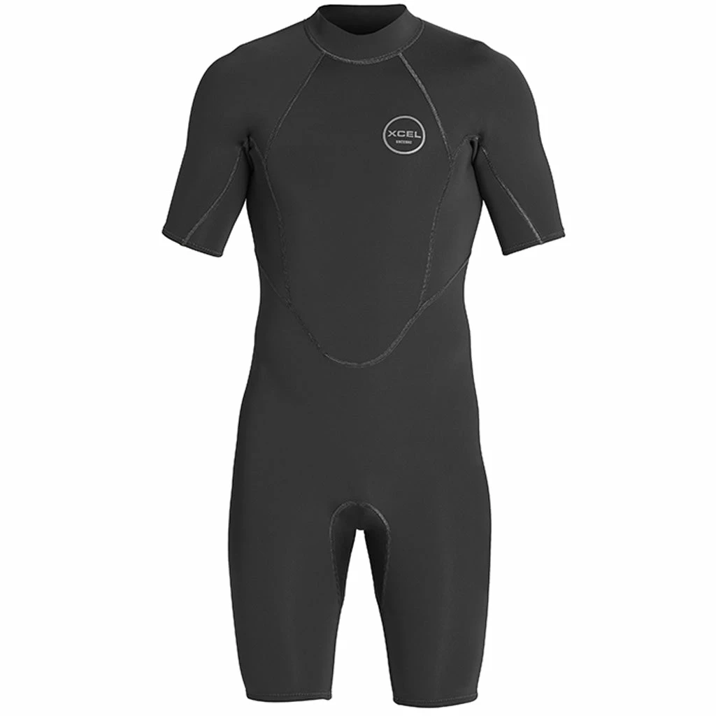 Xcel Axis Mens 2mm Springsuit - Black 3 Xcel Axis Mens 2mm Springsuit - Black